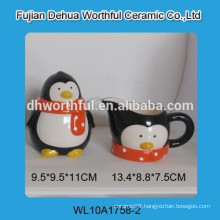 Factory directly wholesale high quality ceramic sweet candy cans with milk jug